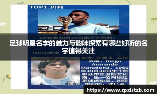 足球明星名字的魅力与韵味探索有哪些好听的名字值得关注